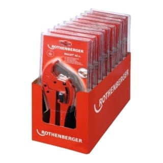 ROTHENBERGER Rocut Tc 42, Kunststoffro Hr-Schere, 6-42mm, Displa