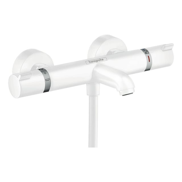 hansgrohe Wannen-Thermostat Ecostat Comfort 305x188mm, AP, 2 Verb, A 177mm, m.-we