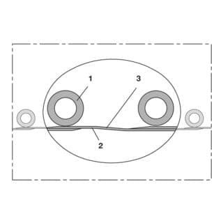 Norres Abgasschlauch PROTAPE® TPE 326 MEMORY Ø 63mm 10m