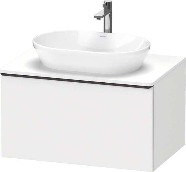Duravit Waschtischunterschrank D-Neo 80x55cm, sw/w m, 1 A, 1 Pl, wandhängend