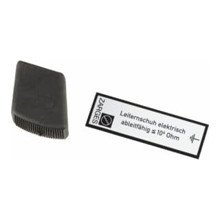 Zarges Außenschuh für Stufen-Stehleitern aus Aluminium, elektrisch ableitfähig 48 x 25 mm