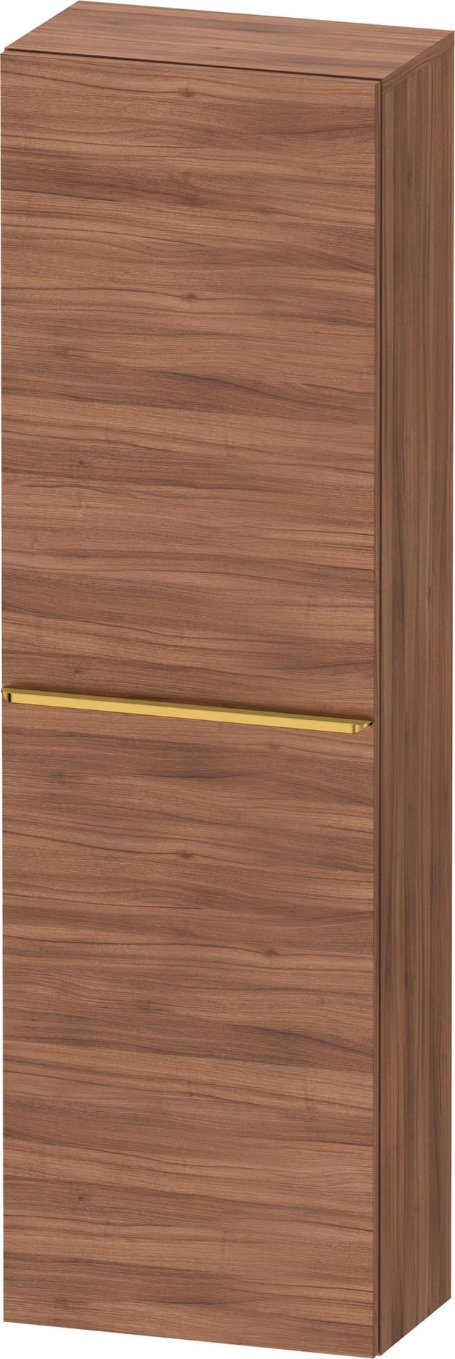 Duravit Halbhochschrank D-Neo 40x24cm, 1 Tür, 4 Bö, An R, g pol/Nu Nat