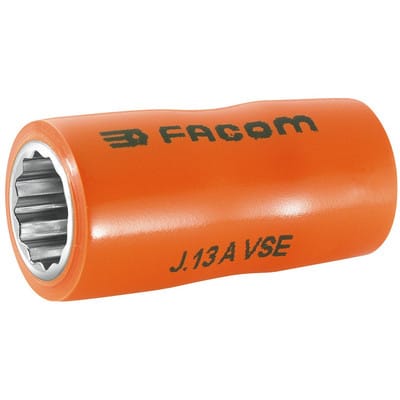 Facom Steckschlüssel 3/8" 1000V VSE 13 mm