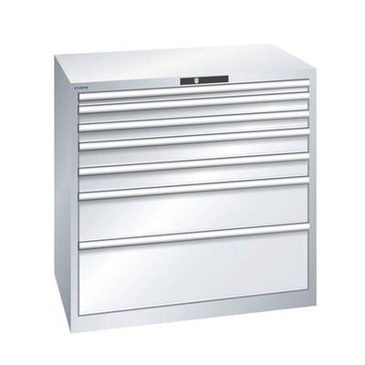 Lista Schubladenschrank 54x36E (BxTxH) 1023x725x1000mm KEY Lock R7035