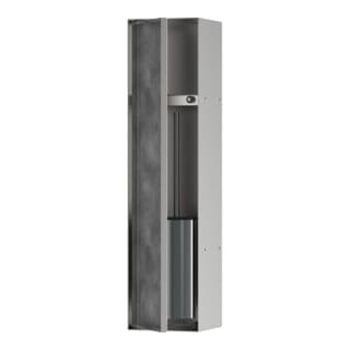 hansgrohe Einbau-WC-Bürstenh XtraStoris m Abl., befl. Tür, Edelstahl gebürstet