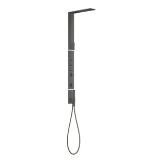 hansgrohe D-Pane. Axor ShowerComposition m TH, KB, 110x220mm, 1j, SB, b bla vc