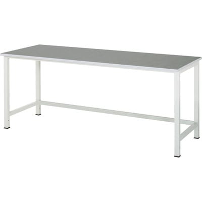 Rau Werktisch Linoleum-/Universalplatte BxTxH 2000x800x825 mm