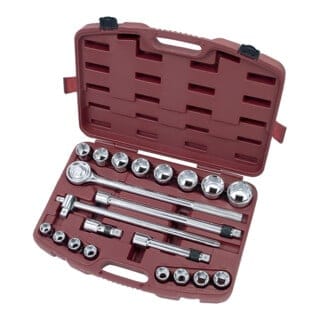 Kraftwerk Steckschlüsselkoffer 3/4", 11-tlg.
