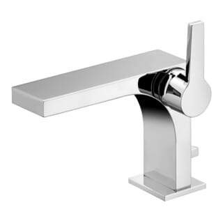Keuco Waschtisch-Einhebelmischer 110 Edition 11 Ausl. 136mm, m Abl.garn, SW-chrom geb.