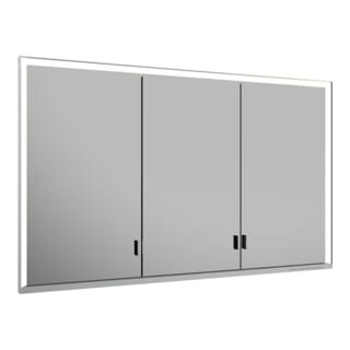 Keuco Spanplattenschraube lange Türen Royal Lumos 120x73x16cm, o. Abl, WE, 3-trg., si-elox