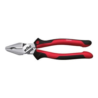 Wiha Kraftkombizange Industrial mit DynamicJoint® und OptiGrip mit extra langer Schneide 225 mm