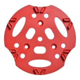 Roll Diamantscheibe 300mm V12 rot