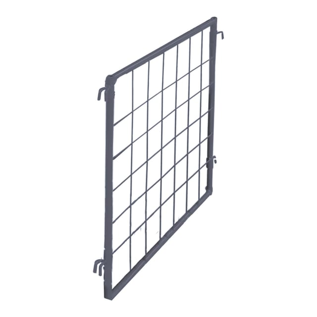 Cordes Palettenaufsatz Trenngitter RAL 7016 750 x 1.200 mm anthrazitgrau pulverbeschichtet