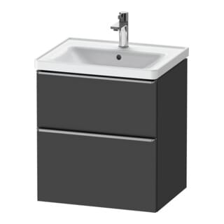 Duravit Waschtischunterschrank D-Neo 58,4x45,2x62,5cm, 1 Kast, ES geb/Gra ma