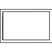 Leerschild weiß-schwarz Bild 2