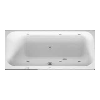 Duravit Whirlwanne Happy D.2 170x75cm, Jet, EB-Version, 1 RS li, we.