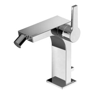 Keuco Bidet-Einhebelmischer Edition 11 Ausl. 139mm, m Abl.garn, bron gebürstet