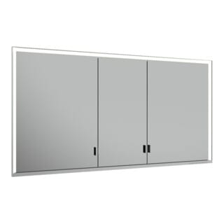 Keuco Spanplattenschraube lange Türen Royal Lumos 140x73x16cm, o. Abl, WE, 3-trg., si-elox