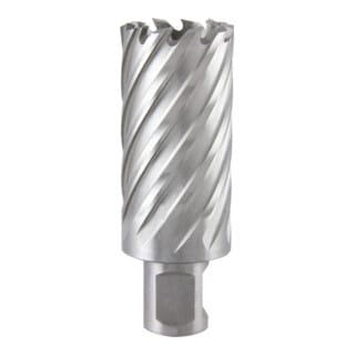 RUKO Kernbohrer HSS Co 5 mit Weldonschaft (3/4"). Ø 35 mm, Schnitttiefe: 55 mm