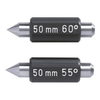 Helios-Preisser Gewindeflanken-Einstellmaß whitworth 55G 75 mm