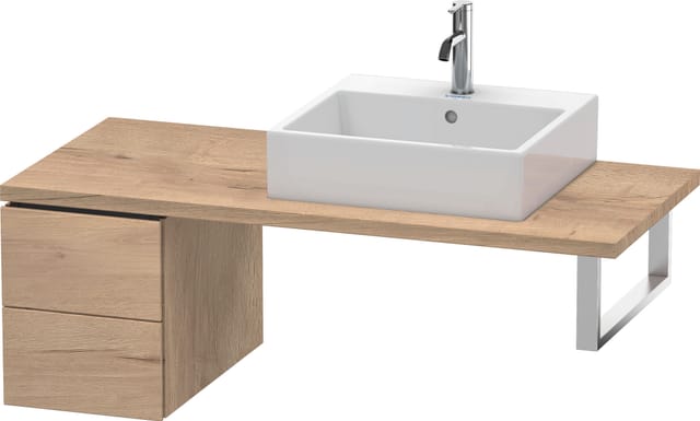 Duravit Unterschrank L-Cube 32x54,7cm, Ei marm., f Kons, 2 Schub.
