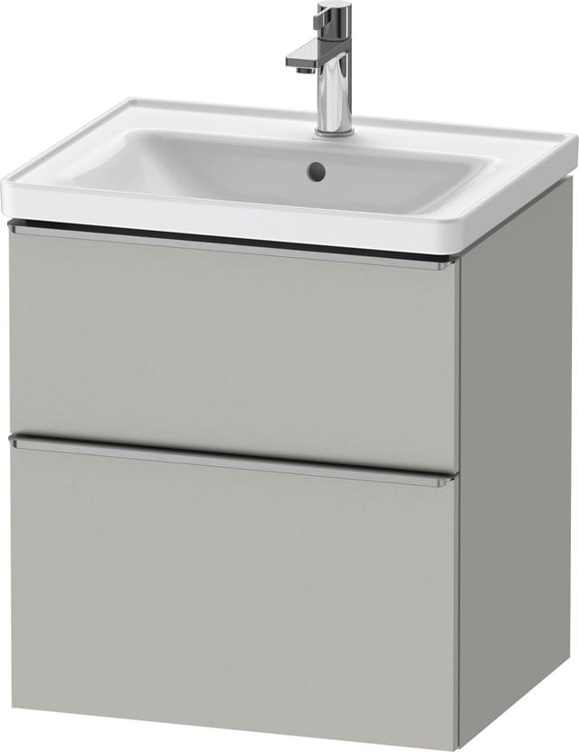 Duravit Waschtischunterschrank D-Neo 58,4x45,2x62,5cm, 1 Kast, ES geb/grau ma