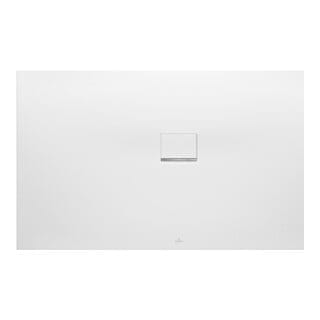 V&B Duschwanne Squaro Infinity 170x80x4cm, ant, Eck-Einbau re gg Wand