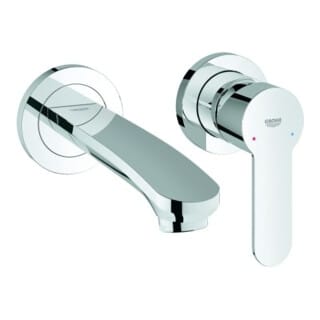 Grohe Fertigmontageset Eurostyle C cr, 2-L-WTA, Metal-Hebelgr., Ausl. 171mm
