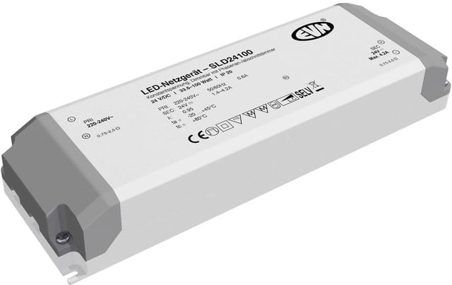 EVN Lichttechnik LED-Netzgerät 24V/DC 33,6-100W SLD24100