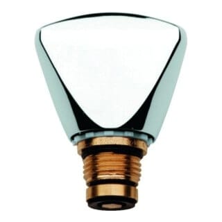 Grohe Oberteil 11118 mit TDL-Griff 1/2" Markierung blau aus Zinkdruckguss