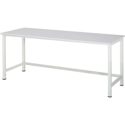 Rau Werktisch Melamin-Platte BxTxH 2000x800x825 mm