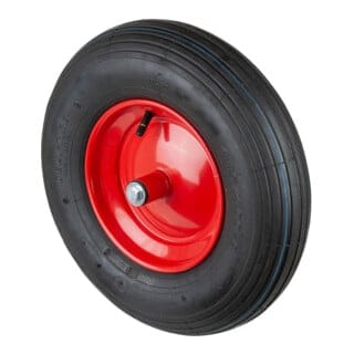 BS Rollen Schubkarrenrad mit Achse (D30.402)