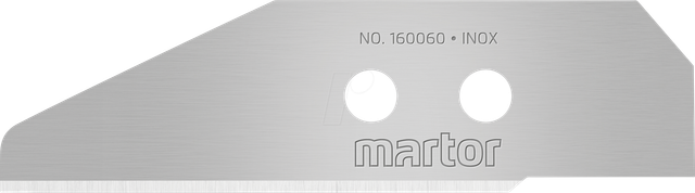 Martor Spezialklinge abgerundet Pack a 5 Stück 160060 rostfrei