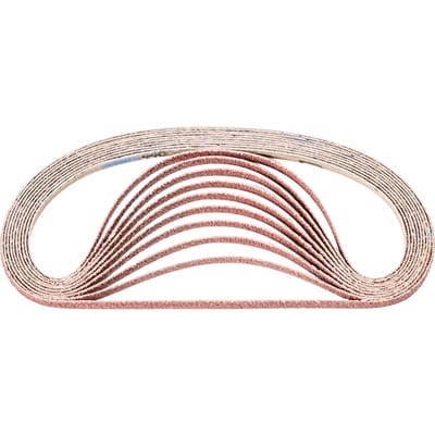 PFERD TOOLS Korund Schleifband BA 6x520mm A40 für universelle Anwendung mit Bandschleifer