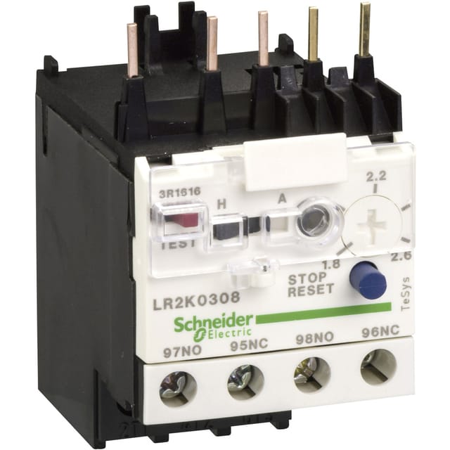 Schneider Electric Motorschutz-Relais 1,80-2,60A LR2K0308