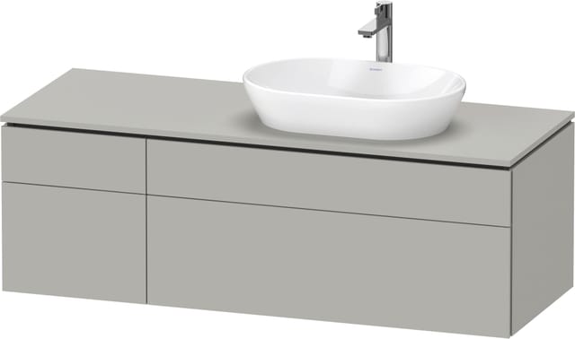 Duravit Waschtischunterschrank L-Cube 142x55x48,2cm, AS R, bg m, k EinrSy