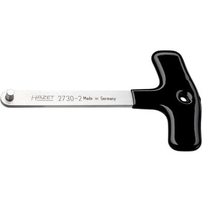HAZET Handbremsbacken-Haltefeder-Werkzeug 2730-2, Innen Sechskant Profil, SW 5 mm