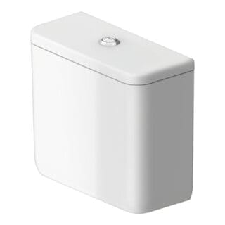 Duravit Spülkasten Qatego 40x18cm, 4,5/3 l, Anschl. unt li, we hgl
