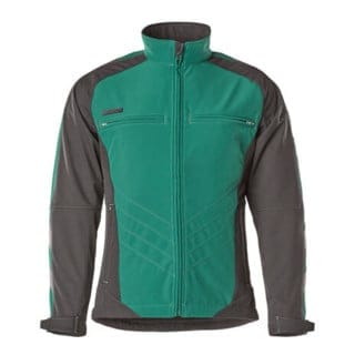 Mascot Dresden Soft Shell Jacke Größe 4XL, grün/schwarz