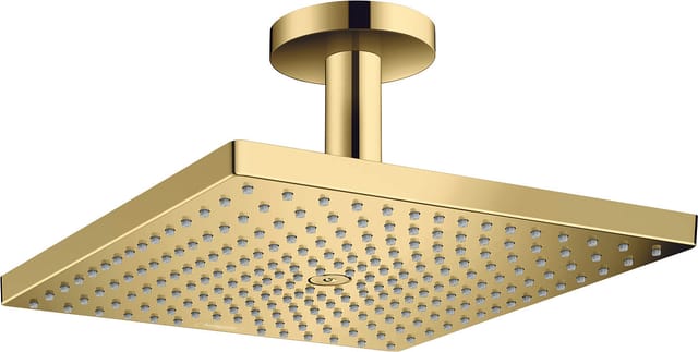 hansgrohe Kopfbrause Raindance E 300 m Deckenanschluss, 1j, polished gold optic