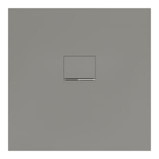 V&B Duschwanne Squaro Infinity 90x90x4cm, grau, universal einbaubar