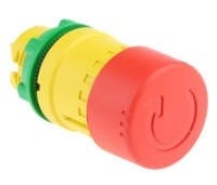 Schneider Electric Not-Aus-Taster D=30, rt, überlist. ZB5AS834