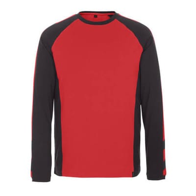 Mascot Bielefeld T-shirt Größe XS, rot/schwarz