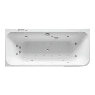 Duravit Whirlwanne Happy D.2 180x80cm, Eck li, 2 RS, we., Combi-Sys E