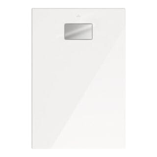 V&B Duschwanne Le Valence-AR CeraSoft 80x120x4cm, flächenbündiger Einbau