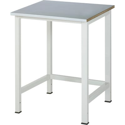 Rau Werktisch Stahlblechbelag-Platte BxTxH 750x800x825 mm