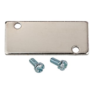 Riegler Abdeckplatte für Grundplatte, Anschluss G 1/4, G 3/8