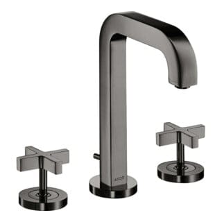 hansgrohe 3-Loch-Waschtischarmatur 170 Axor Citterio m A 140mm, Kreuz, ZugstAblGar, Ros, po b