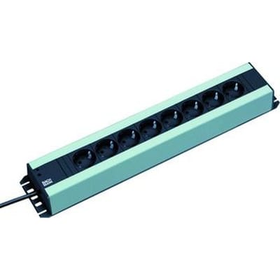 Bachmann 19Zoll Steckdosenleiste 8f Schutzk.,35Grad 300.006