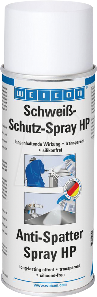 WEICON Schweißschutz-Spray HP, schützt vor der Anhaftung und Einwirkung von Schweißspritzern, 400 ml, transparent